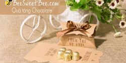 Hộp quà chocolate - Quà tặng tình yêu, thay lời cảm ơn độc đáo, ấn tượng và ý nghĩa