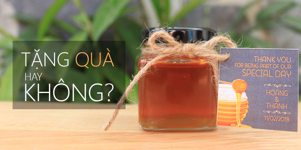 Có nên tặng quà tặng cưới cho khách hay không?