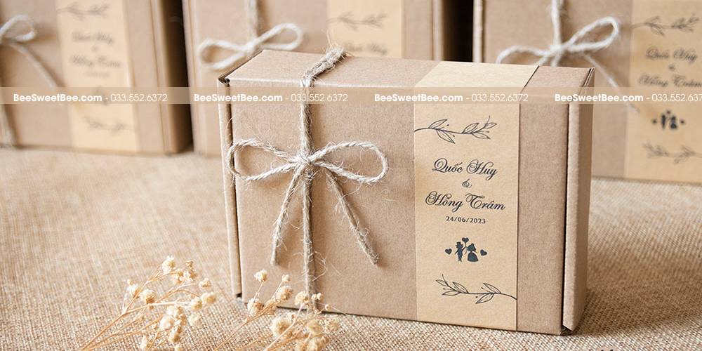 Bật mí 5 tips “hô biến” độc đáo để món quà cưới thêm bắt mắt