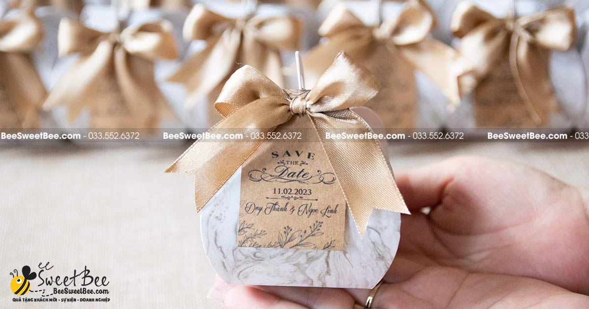 Quà tặng khách mời đám cưới chocolate Lovely Day của CDCR Duy Thành & Ngọc Linh 11/02/2023