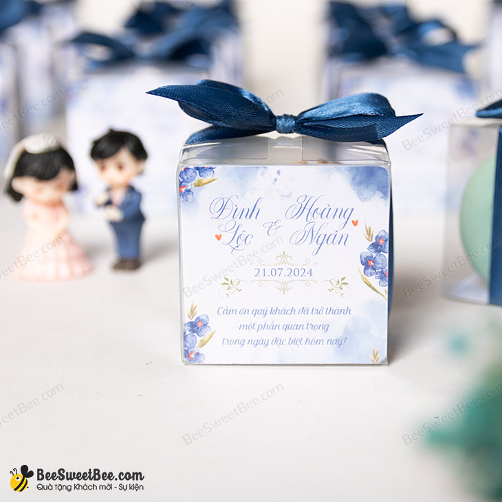 Quà tặng khách mời đám cưới bánh macaron của cô dâu chú rể Hoàng Ngân & Đình Lộc 21/07/2024