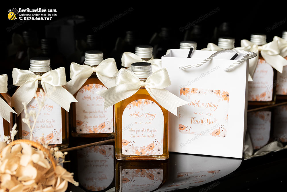 Quà tặng đáp lễ khách mời của cô dâu chú rể Đình & Hùng 26/07/2024