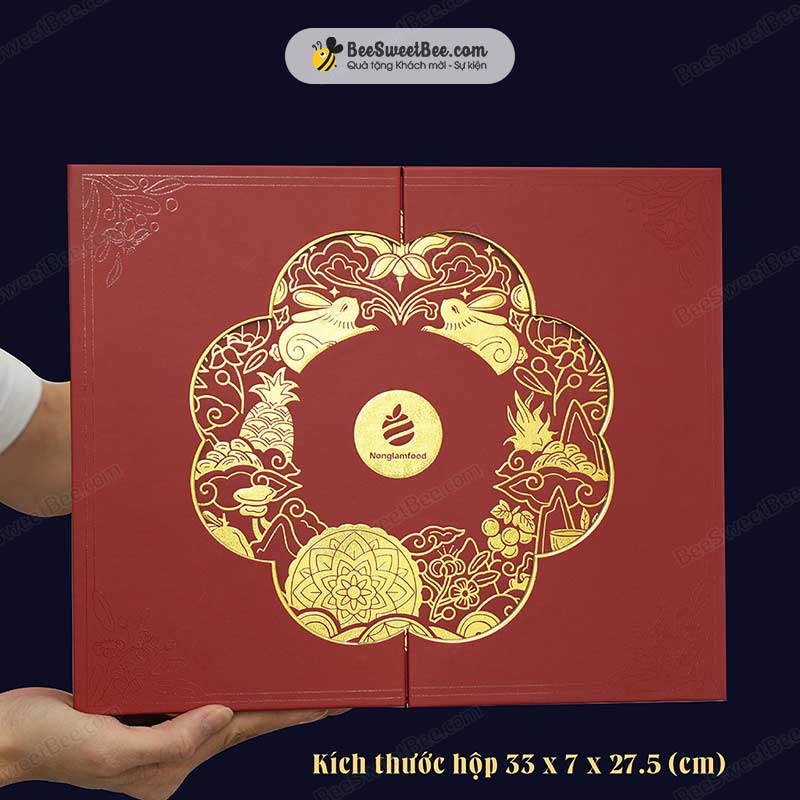 Kích thước hộp bánh