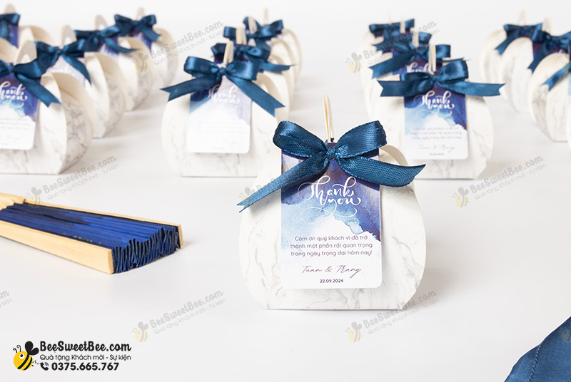Quà tặng cho khách dự cưới của cô dâu chú rể Trang & Tuấn 22/09/2024 tại BeeSweetBee