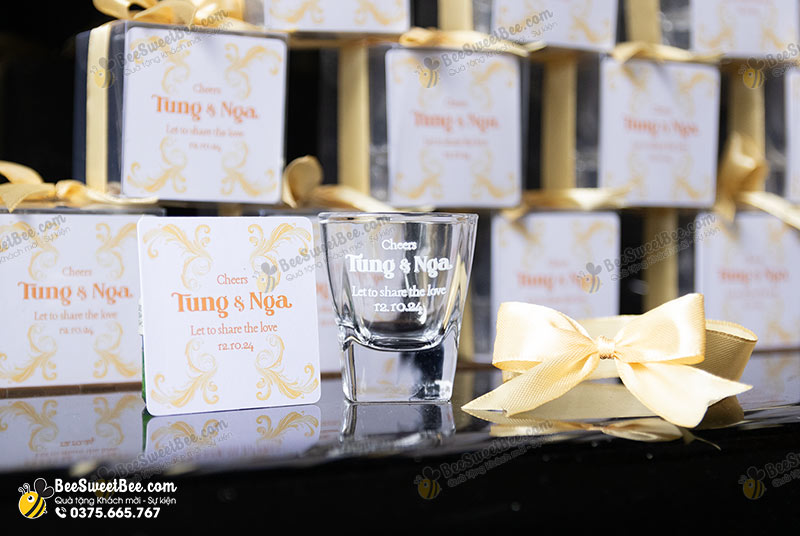Quà tặng cho khách dự tiệc cưới của cô dâu chú rể Tung & Nga 12/10/2024