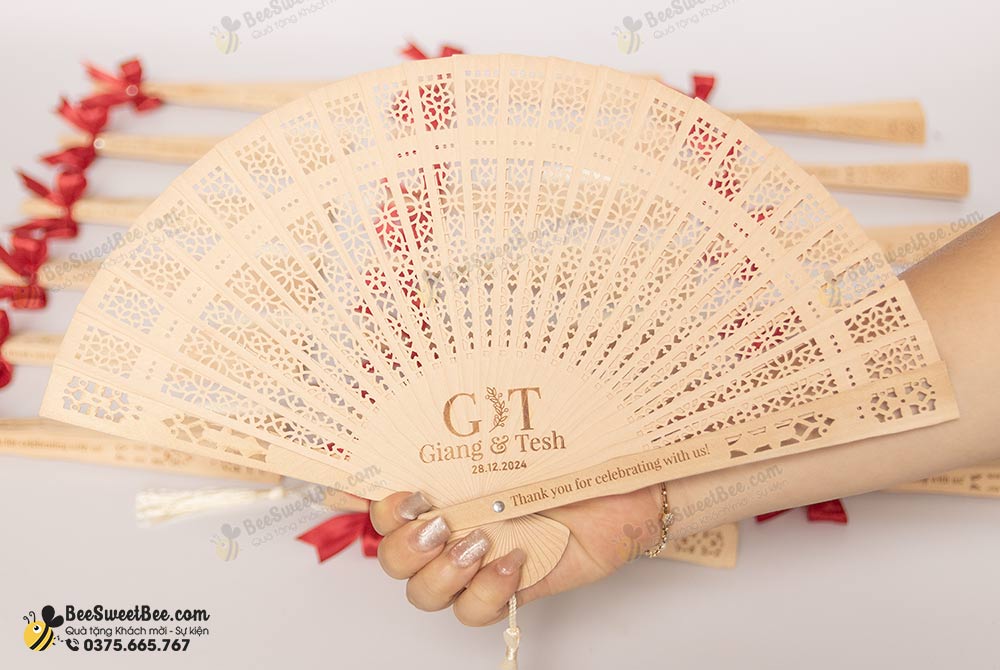 Quà tặng đáp lễ khách mời của cô dâu chú rể Giang & Tesh 28/12/2024