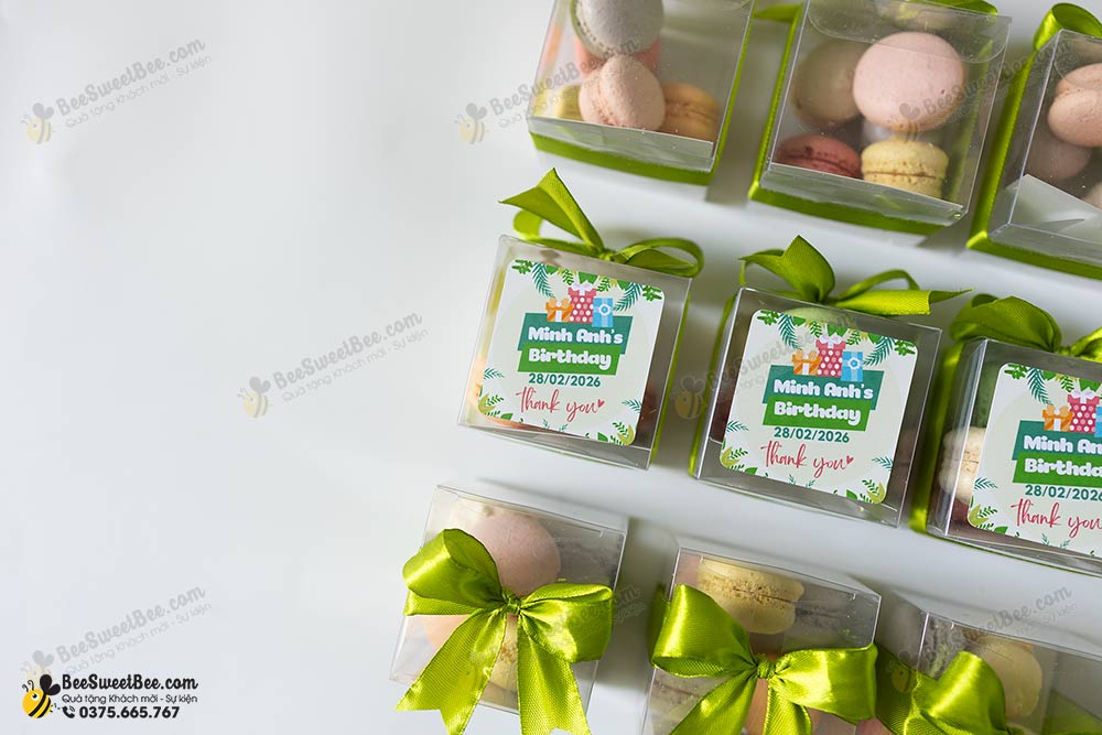 Quà tặng khách mời tiệc sinh nhật của gia đình bé Minh Anh 28/02/2026