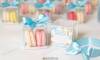 Set quà tặng bánh macaron cảm ơn khách mời thôi nôi của gia đình bé Hòa An 16/07/2025.