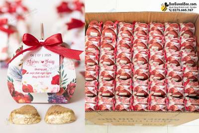 Set quà tặng chocolate đáp lễ khách mời đám cưới của cô dâu chú rể Khiêm & Thủy 06/07/2025- <a target='_blank' href='/qua-tang-khach-moi-chocolate-set-lovely-day-2-vien-q34.html'>Xem sản phẩm</a>