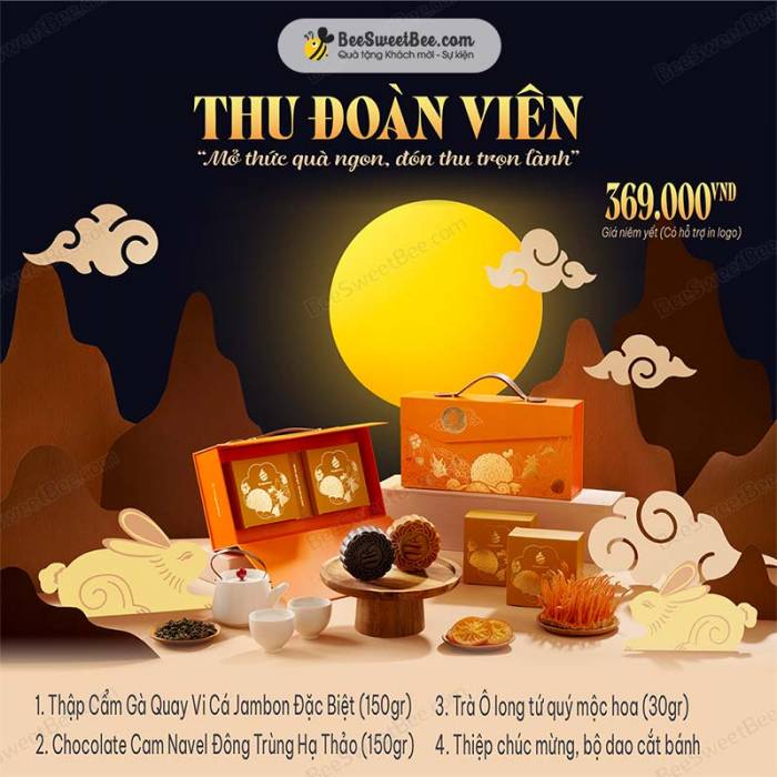 Set bánh trung thu Đoàn Viên - Cùng bạn trở về nhà sum vầy