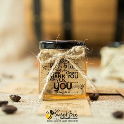 Quà tặng mật ong hũ vuông 55ml