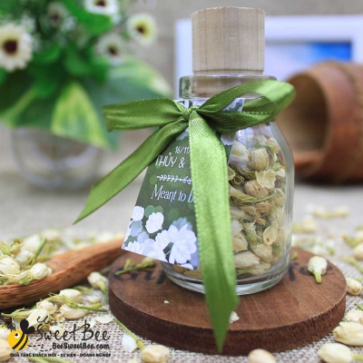Quà tặng trà hoa lài nút bần 50ml