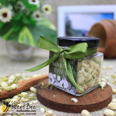 Quà tặng hoa lài hũ vuông 55ml