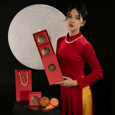 Set 2 bánh trung thu Phượng Cát - An Nhiên