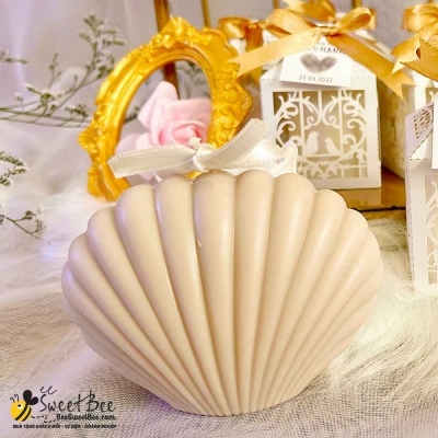 Quà tặng nến hình con sò