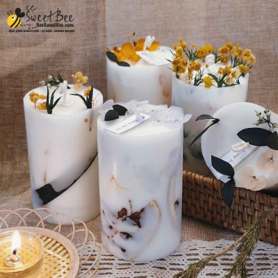 Quà tặng nến trụ cao