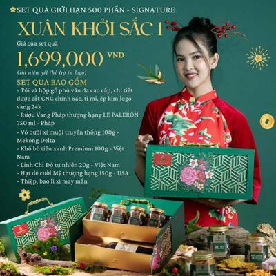 Set quà tết Xuân Khởi Sắc I