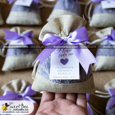 Quà tặng túi thơm hoa Lavender 10x14cm