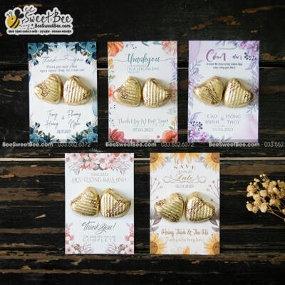 Quà tặng chocolate 2 viên