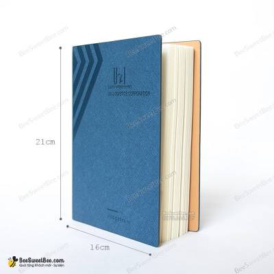 Sổ tay lò xo A5 da PU cao cấp, logo dập chìm 3 vị trí BST001