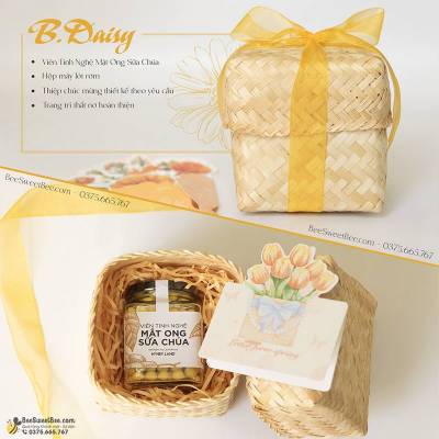 Set quà tặng B.Daisy: Viên tinh nghệ mật ong sữa chúa