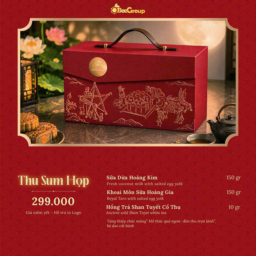 Set quà tặng trung thu Thu Sum Họp