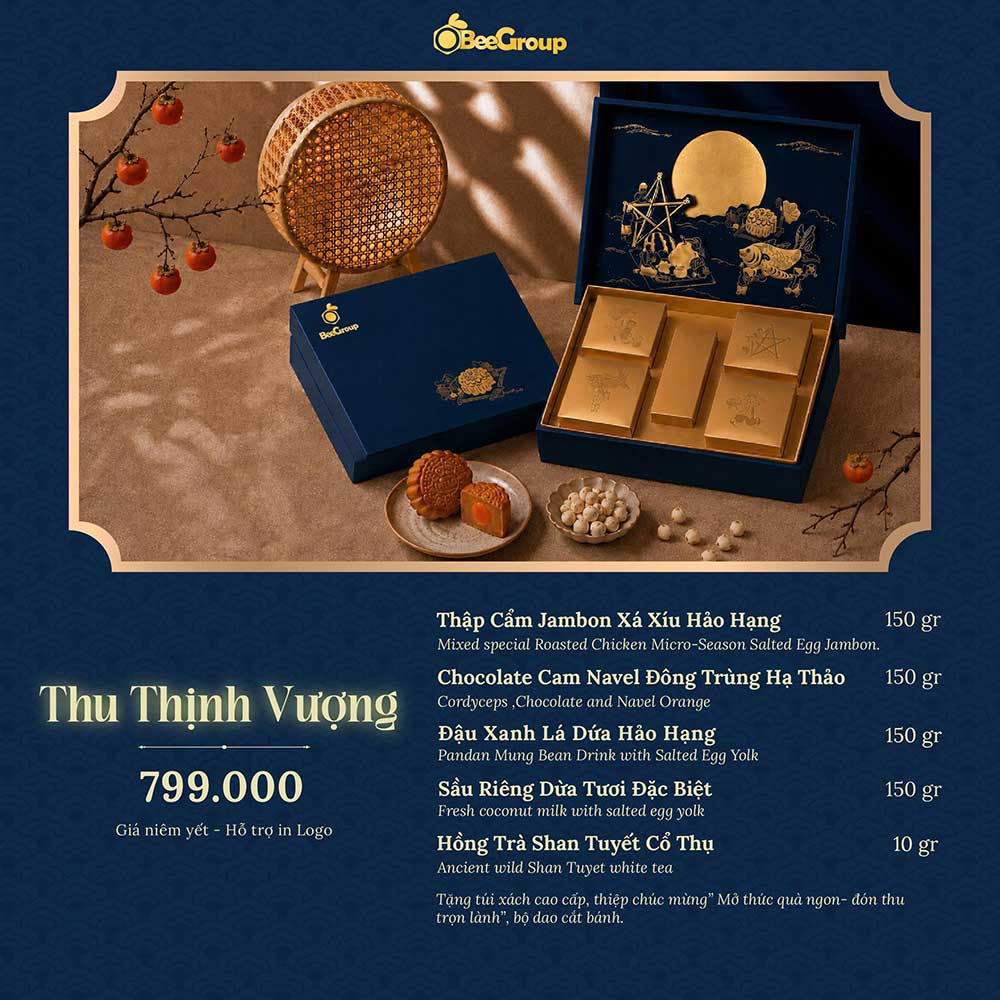 Set quà tặng trung thu Thu Cát Tường
