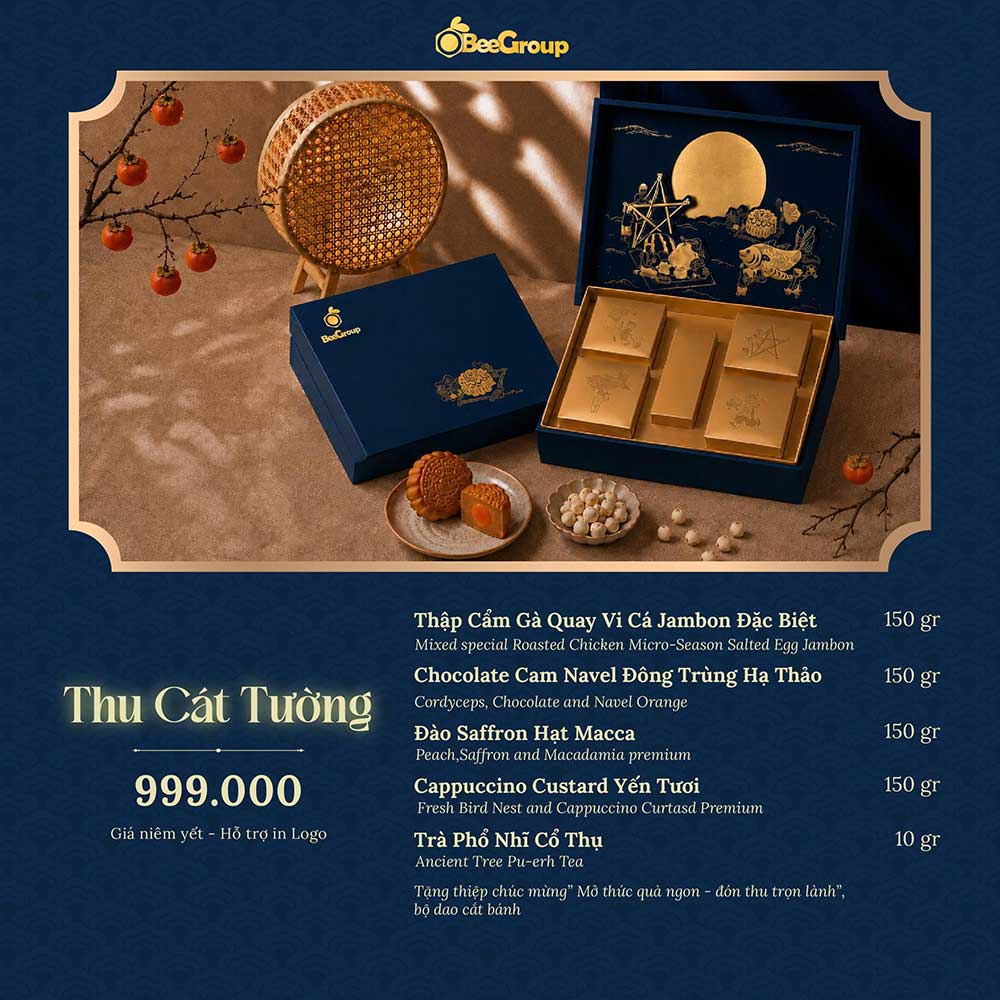 Set quà tặng trung thu Thu Cát Tường
