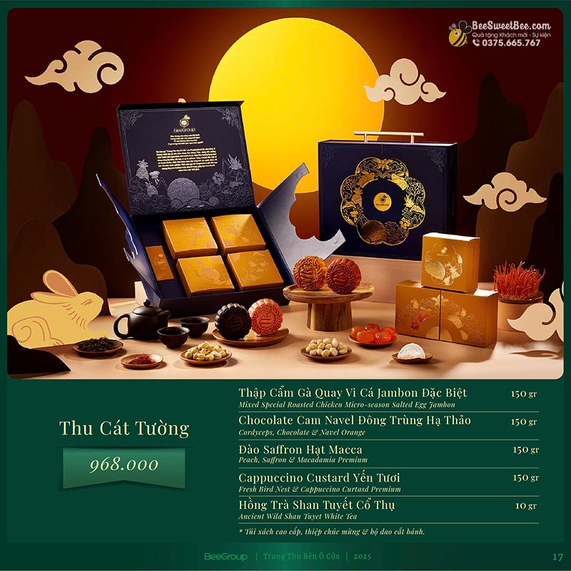 Set quà tặng trung thu Thu Cát Tường