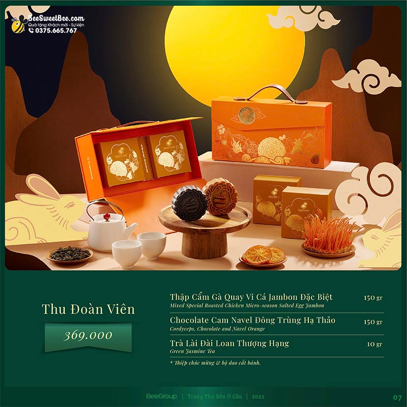 Set quà tặng trung thu Thu Đoàn Viên