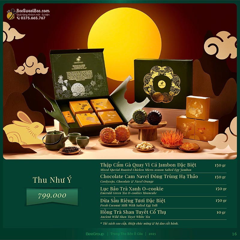 Set quà tặng trung thu Thu Như Ý