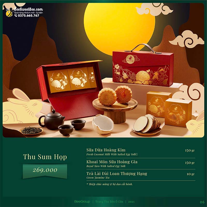 Set quà tặng trung thu Thu Sum Họp